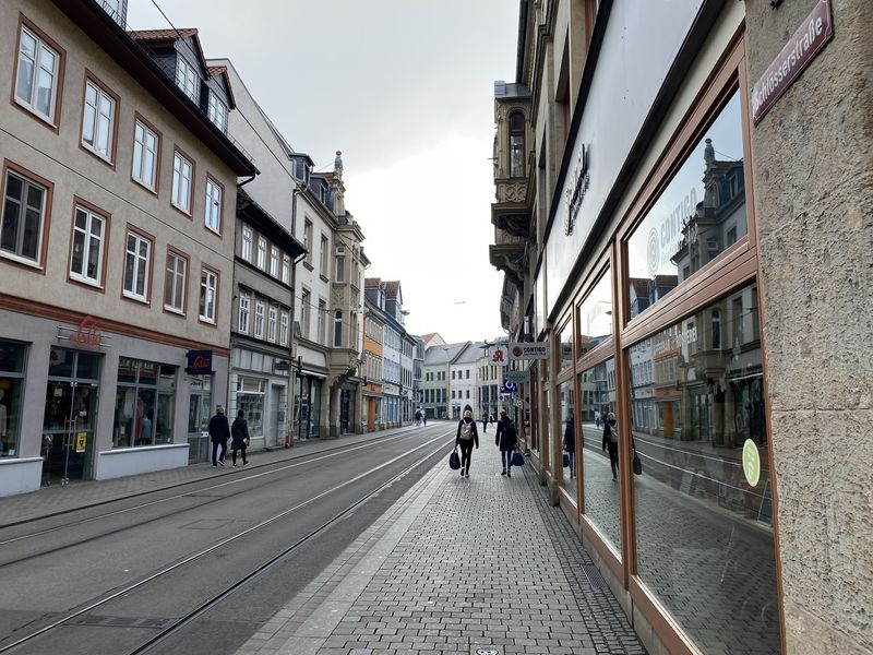 Erfurt Tram Street