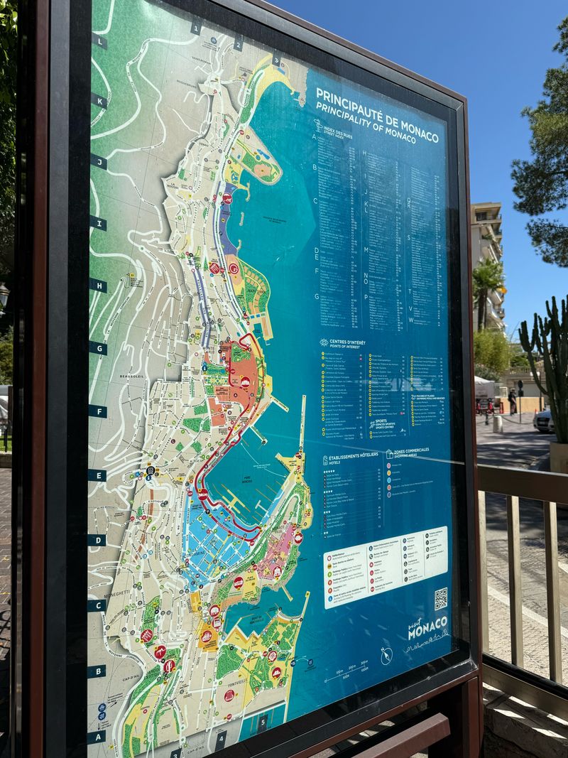 Monaco Map