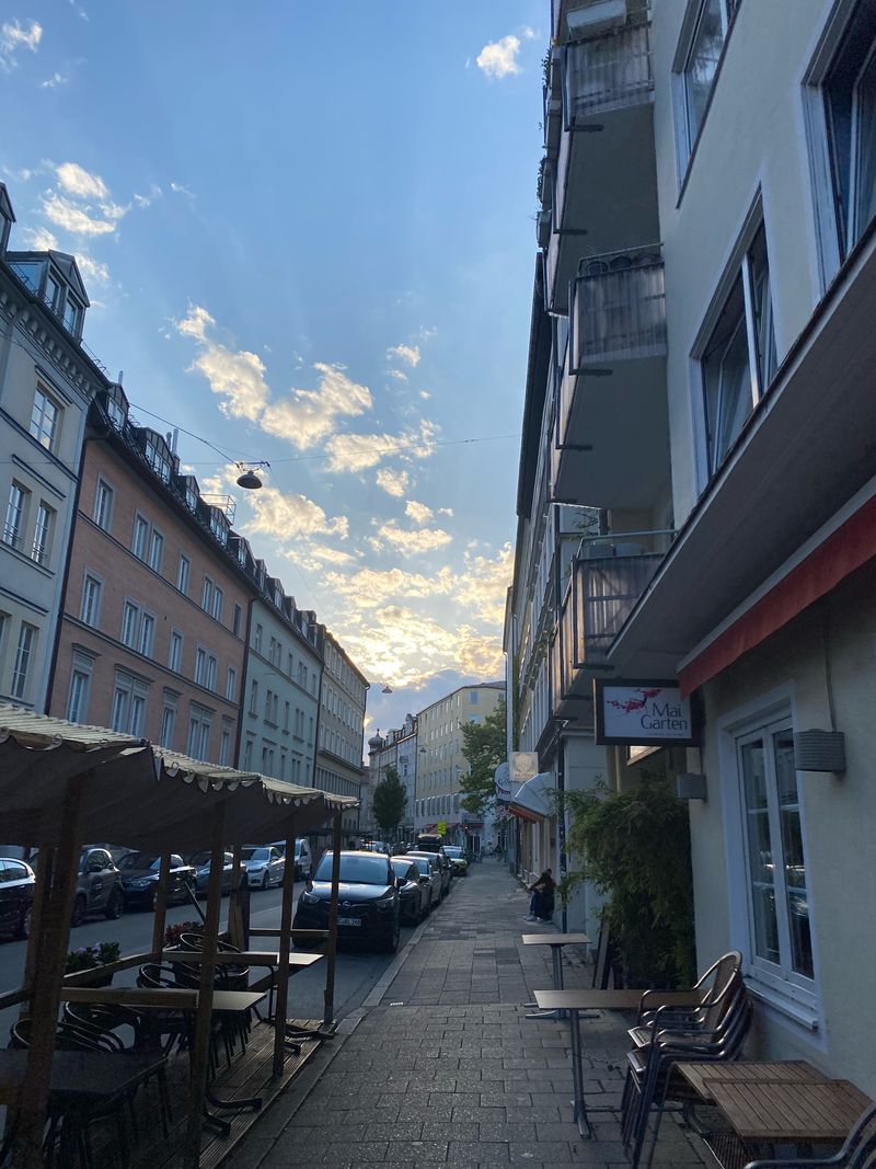 Munich Cafe Street